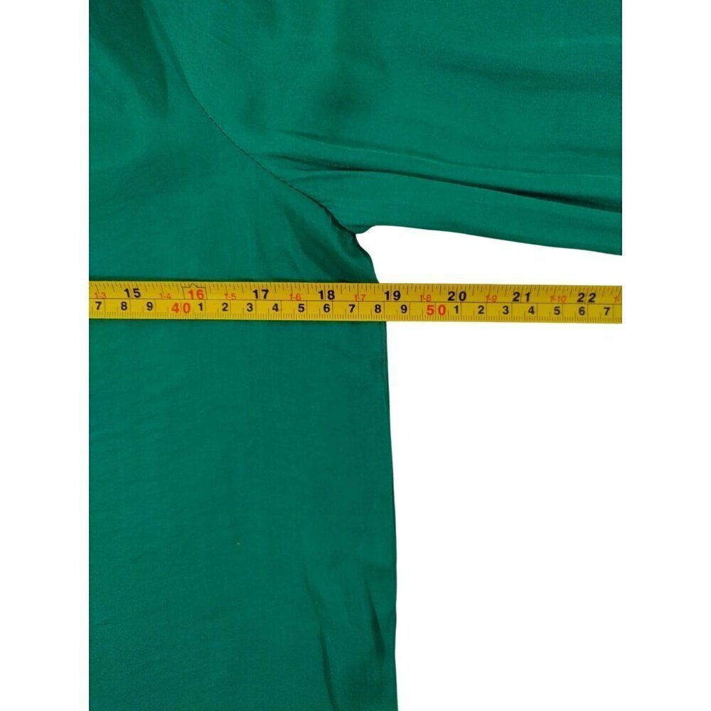 Maison DAmélie Paris Green Long Sleeve Button Detail Blouse XS Womens Top. - Picture 11 of 11